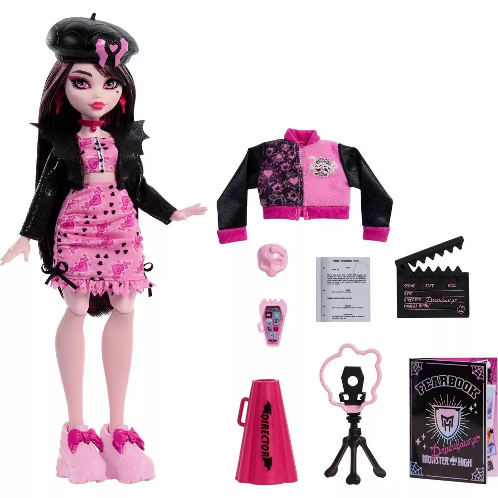 Muñeca Monster High Fearbook Draculaura Para Niñas
