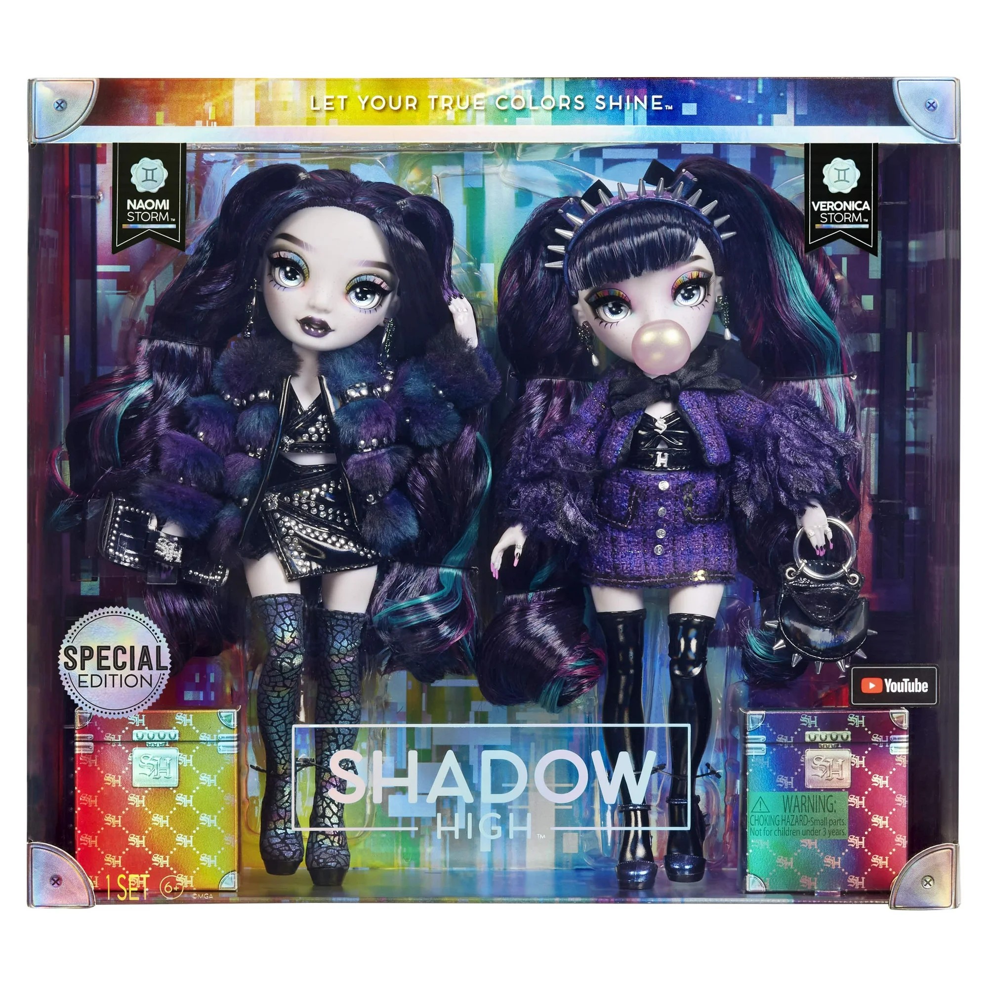 Shadow High Edición Especial Twins - Pack de 2 muñecas de moda