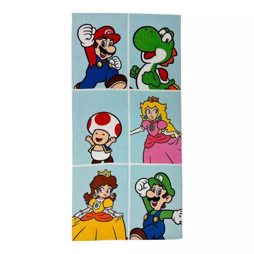 Toalla De Playa Mario Peach Friends