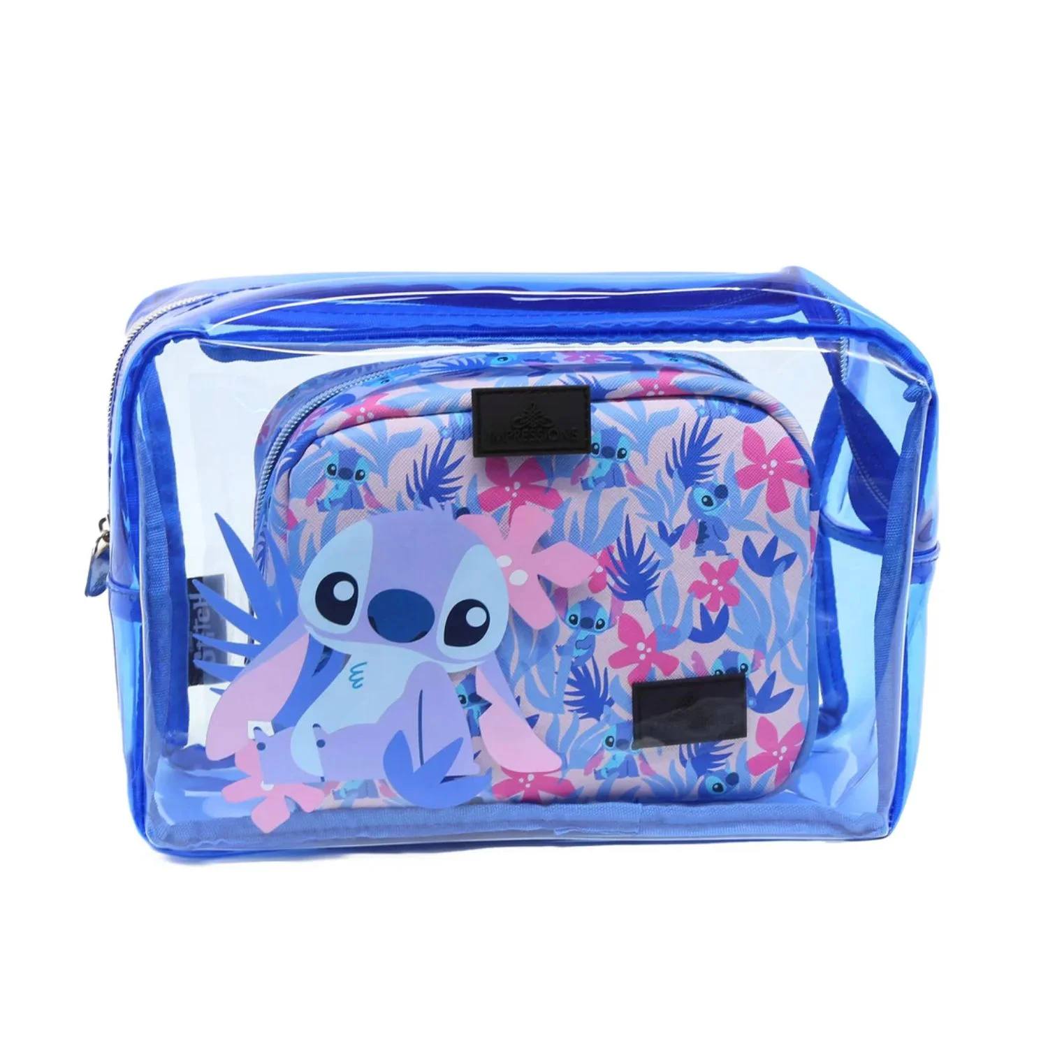 Bolsos De Mano Stitch De Disney, Organizador de maquillaje - Imagen 3