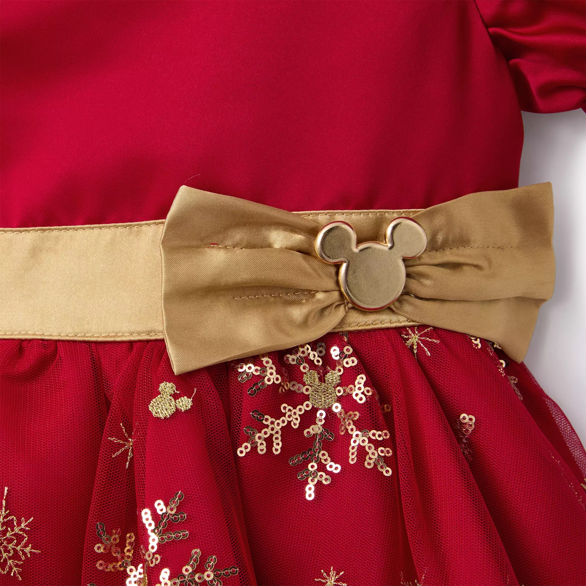 Vestido navideño de Mickey Mouse De Disney Para Niñas - Imagen 2