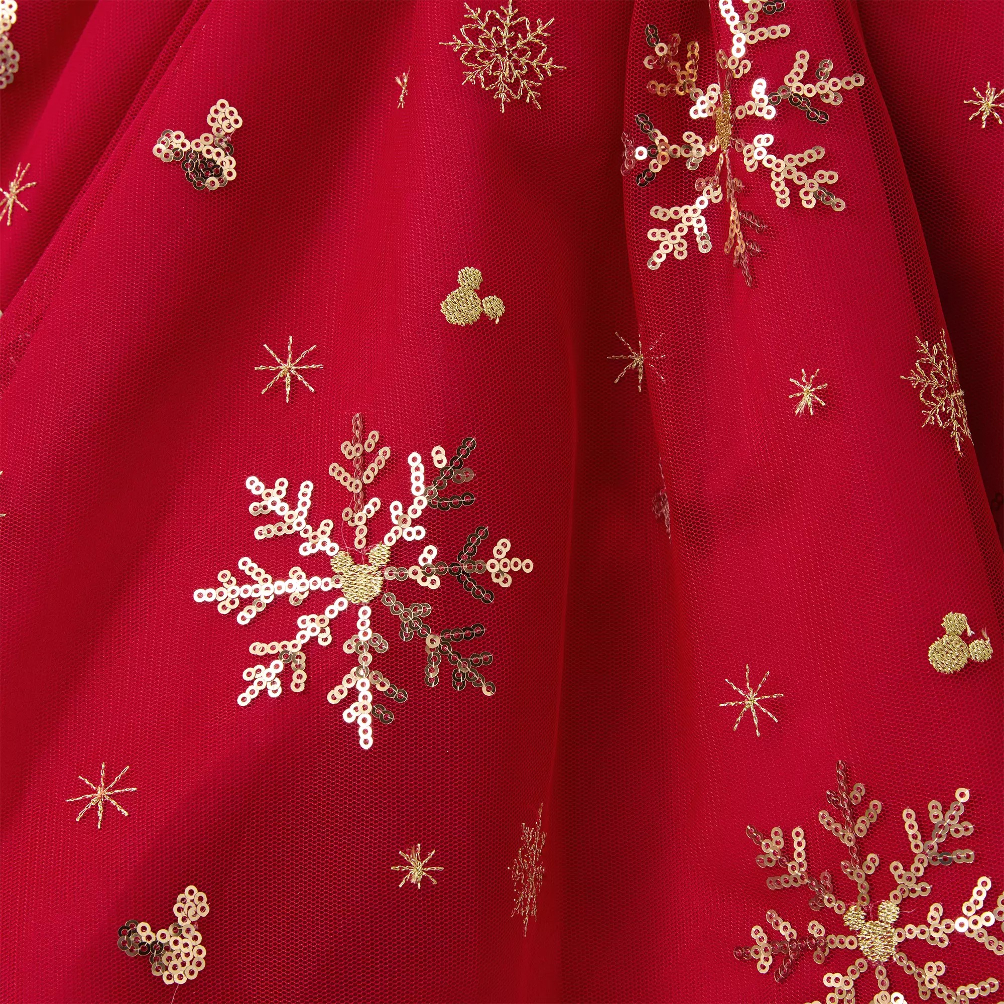 Vestido navideño de Mickey Mouse De Disney Para Niñas - Imagen 3