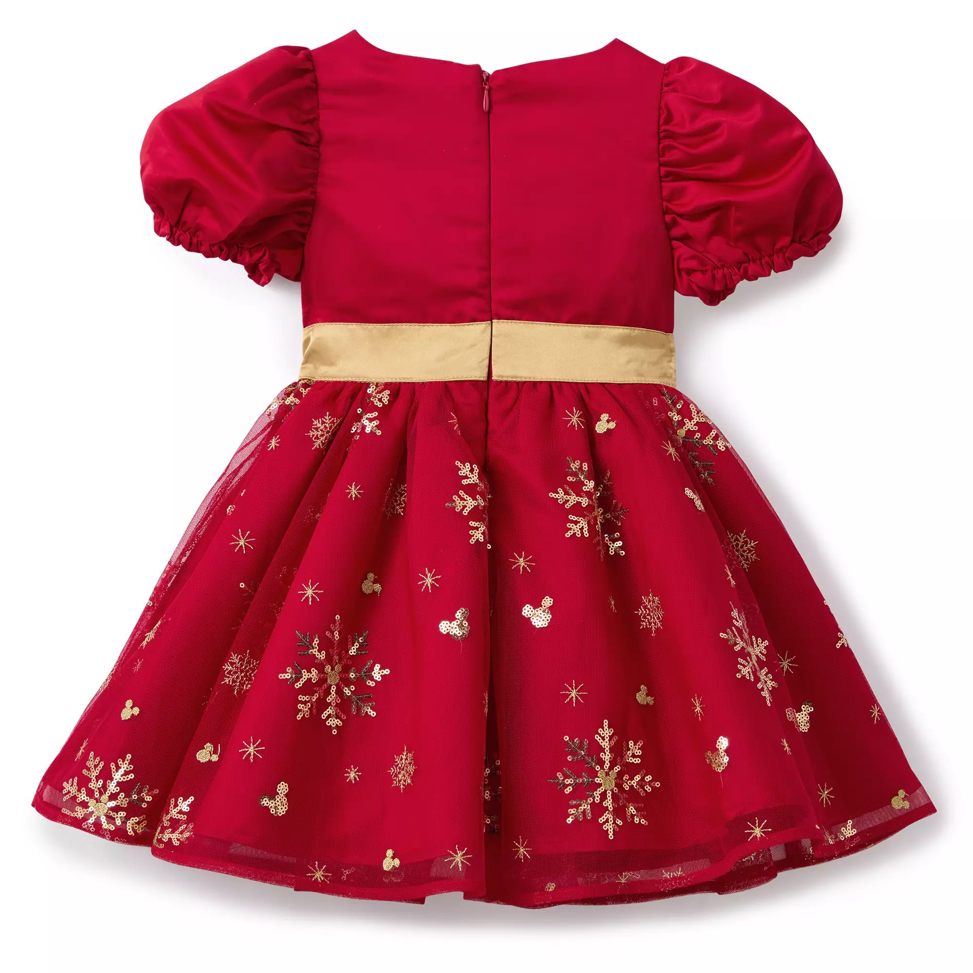 Vestido navideño de Mickey Mouse De Disney Para Niñas - Imagen 4