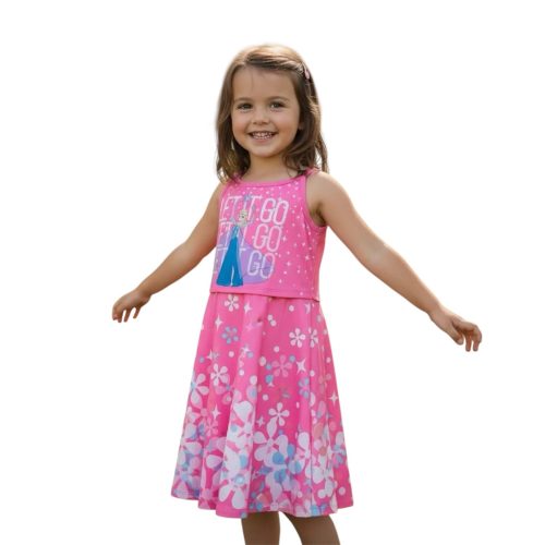 Vestido Frozen De Disney Para Niñas
