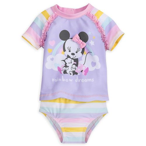 Ropa De Baño Minnie Mouse De Disney Para Bebe Niña