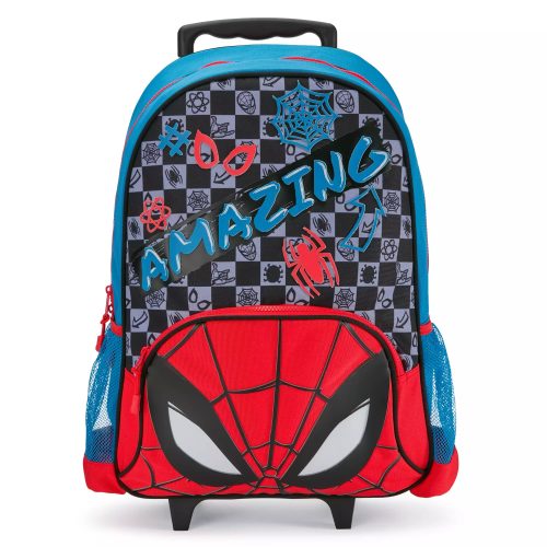 Mochila Con Ruedas Hombre Araña De Disney Para Niños