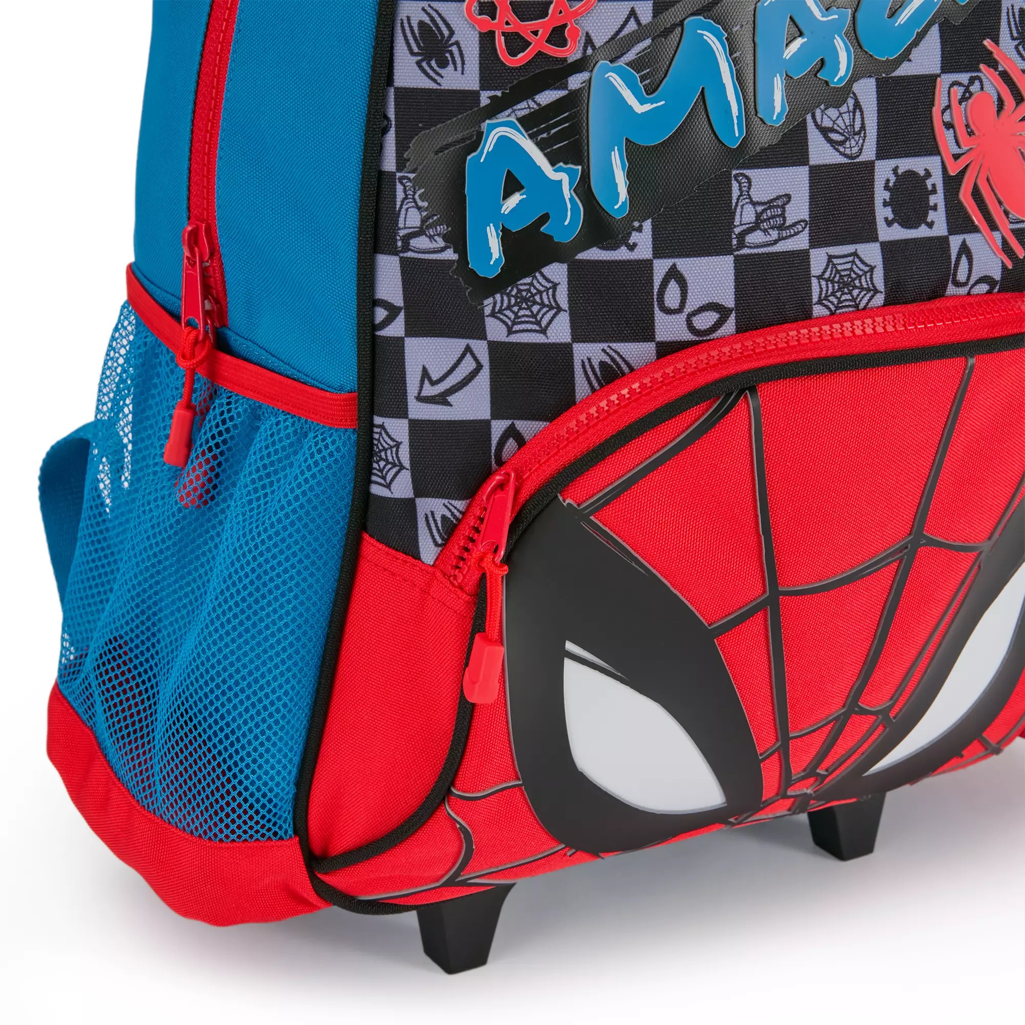 Mochila Con Ruedas Hombre Araña De Disney Para Niños - Imagen 3