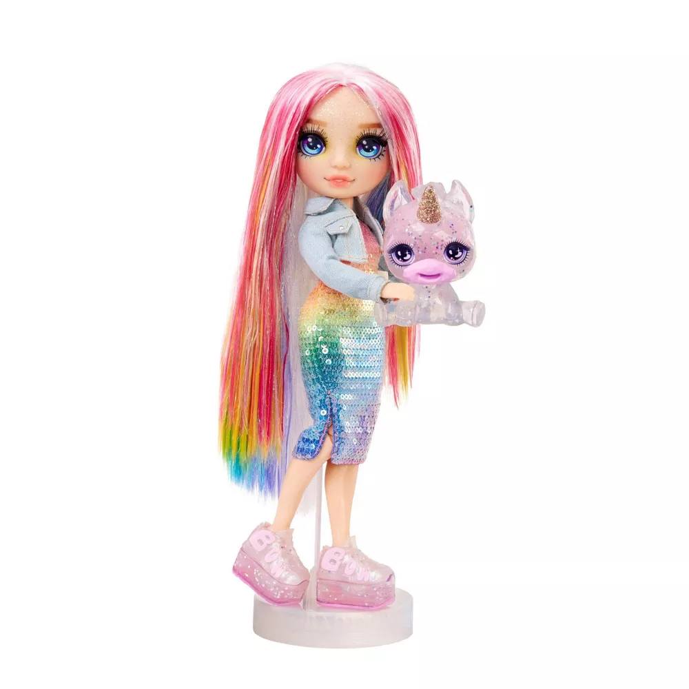 Amaya Rainbow High con kit de slime y mascota - Imagen 2
