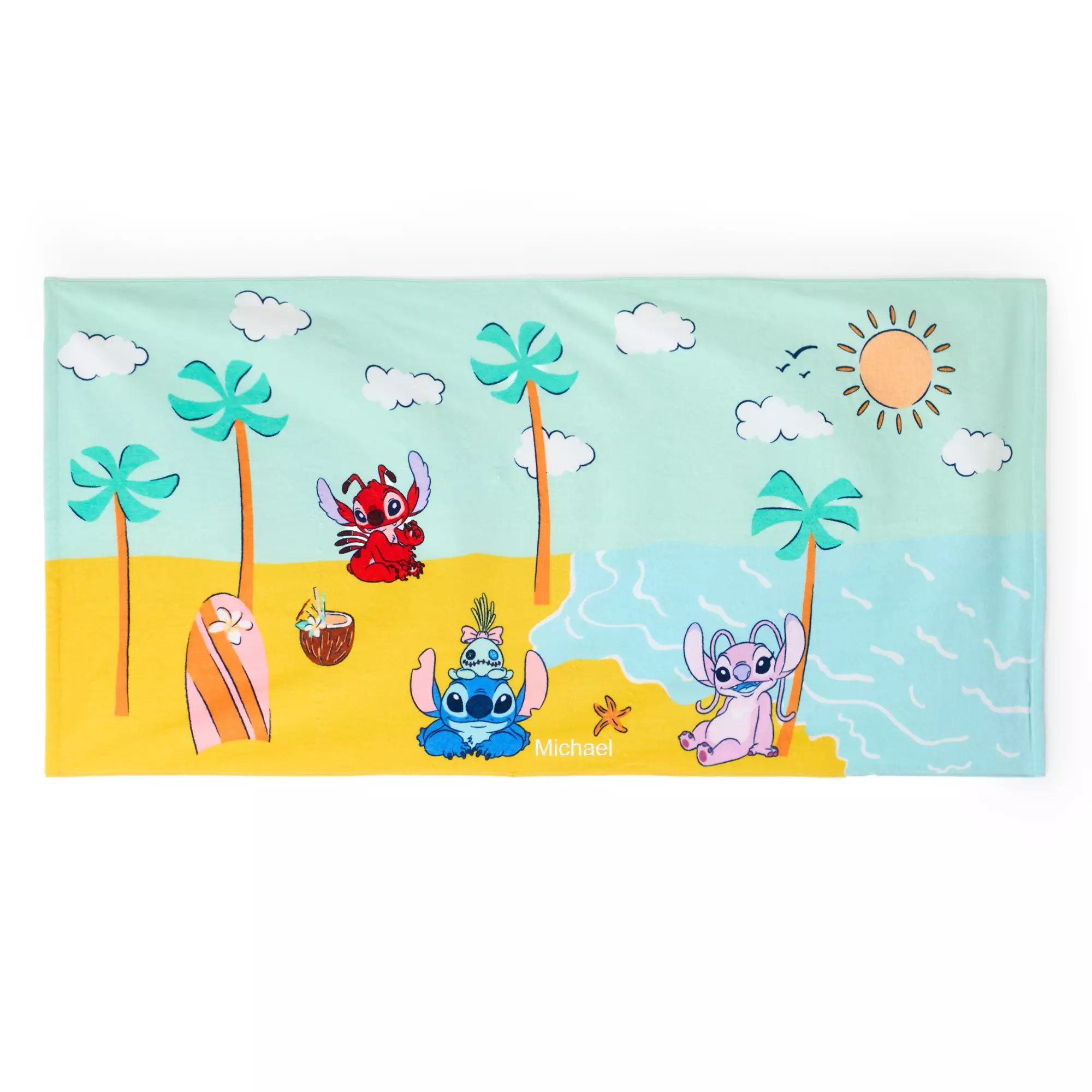 Toalla Stitch De Disney