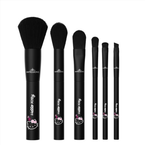 Set de 6 brochas De Hello Kitty