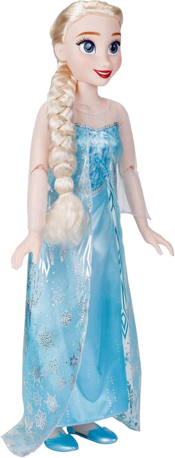Muñeca Elsa Frozen, luz y sonidos musicales, mide 82 cm - Imagen 2