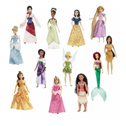 Colección de 12 muñecas Princesas de Disney,